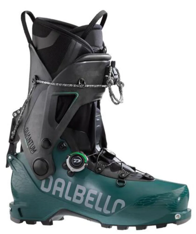 Dalbello Quantum Asolo Green. Lightweight Ski Touring Boots. ONLINE ONLY